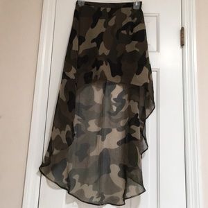 High low skirt